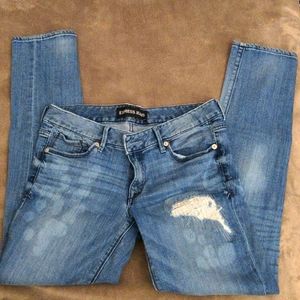Express Stella Ankle skinny jeans